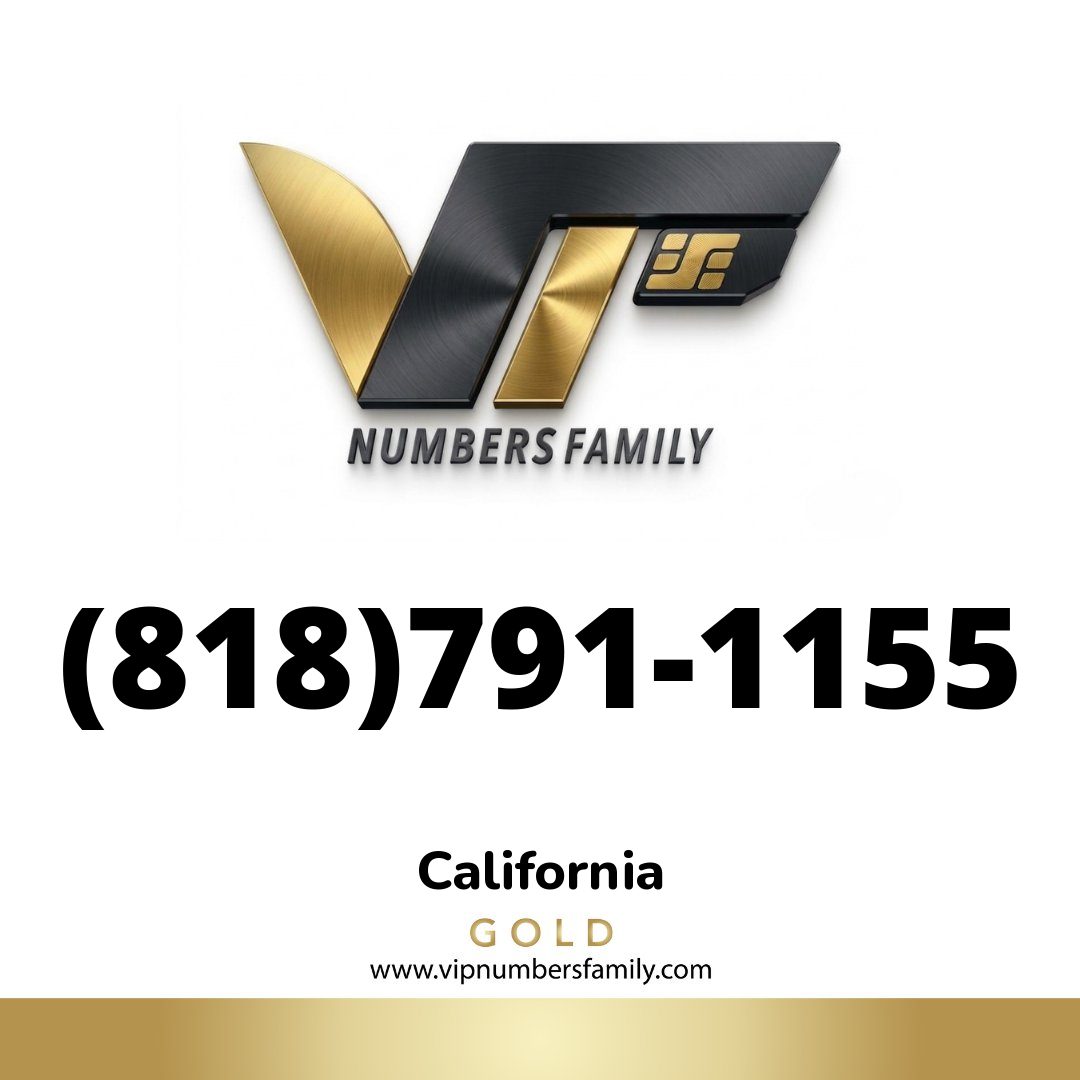 Gold VIP Number (818) 791-1155