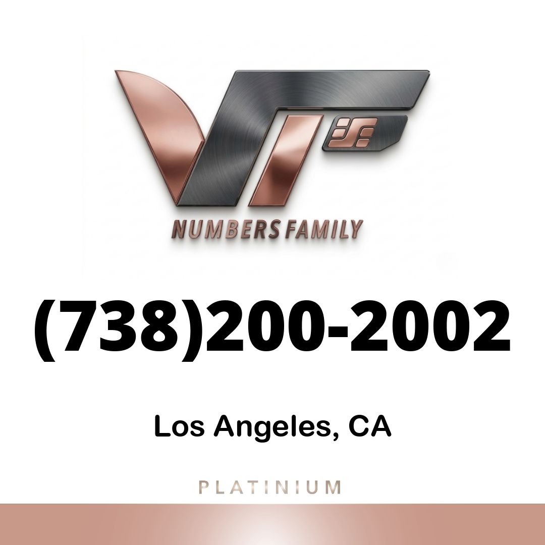 Platinum VIP Number (738) 200-2002