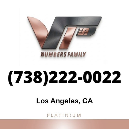 Platinum VIP Number (738) 222-0022