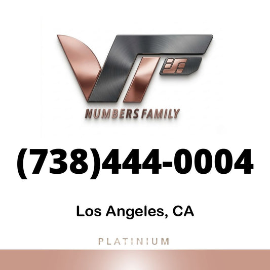Platinum VIP Number (738) 444-0004
