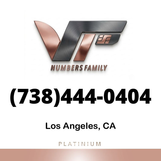 Platinum VIP Number (738) 444-0404