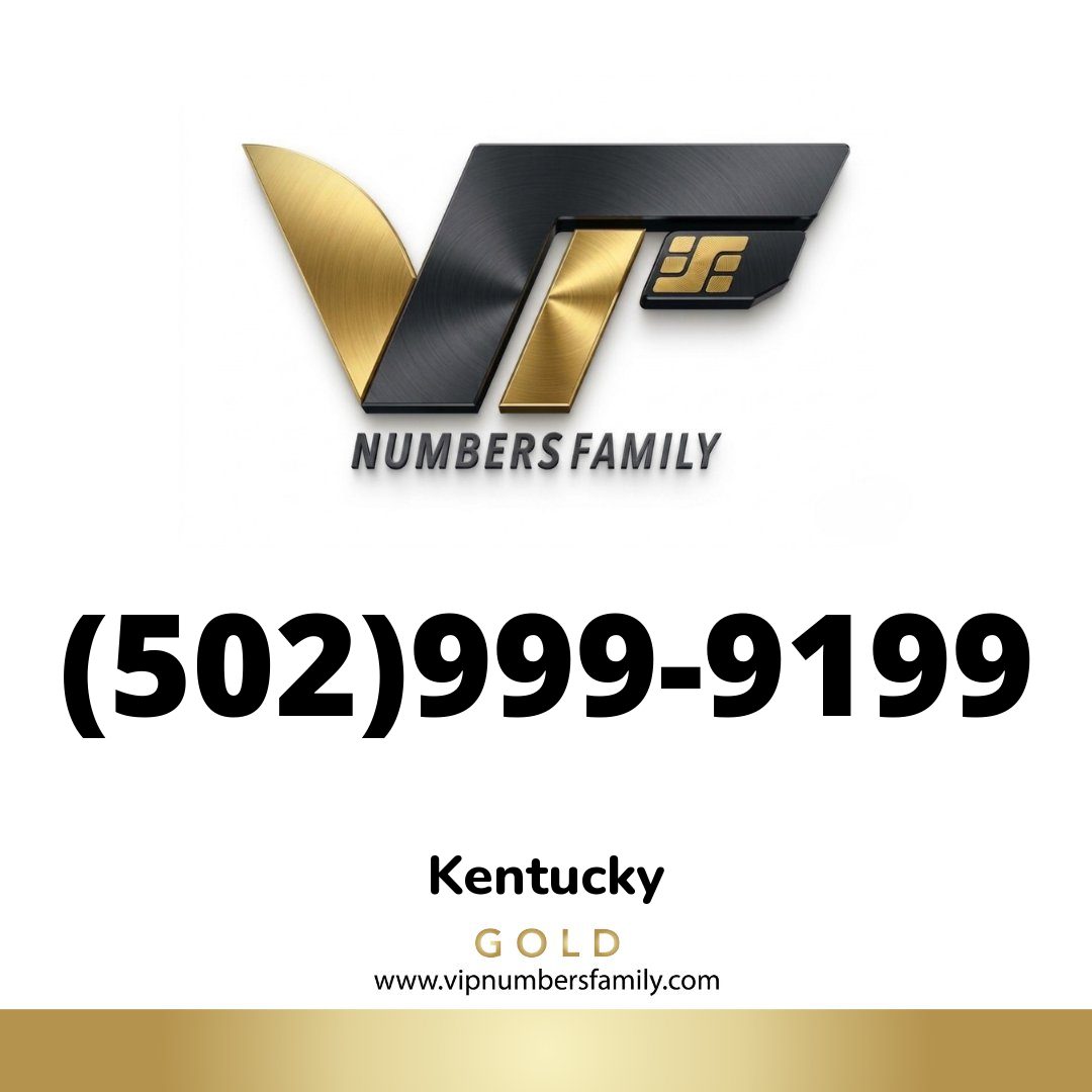 Gold VIP Number (502) 999-9199