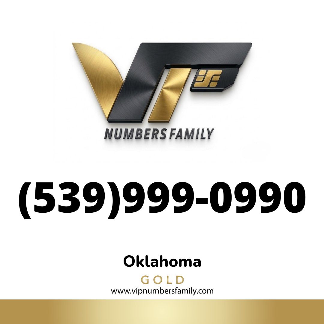 Gold VIP Number (539) 999-0990