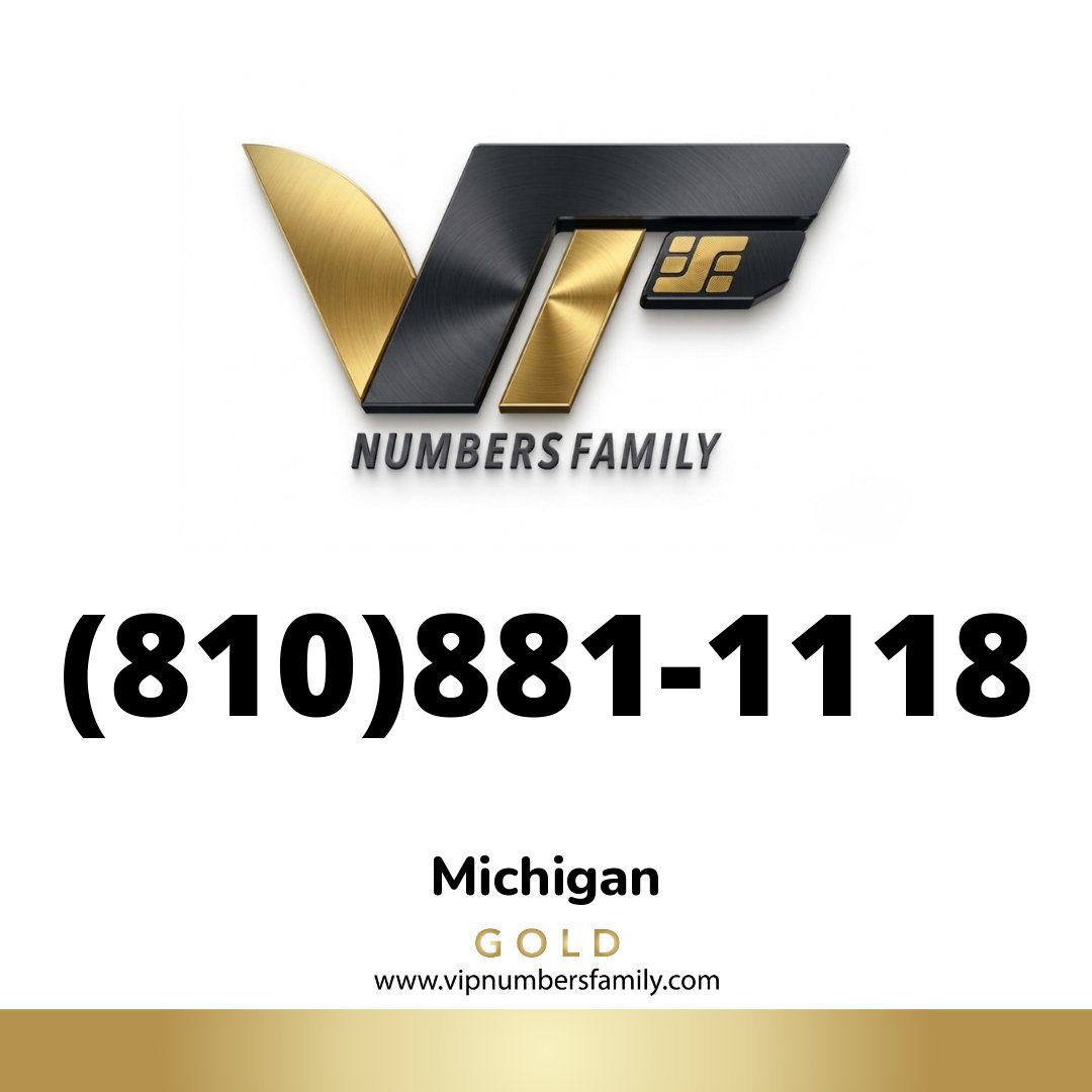 Gold VIP Number (810) 881-1118