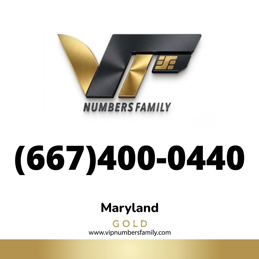 Gold VIP Number (667) 400-0440