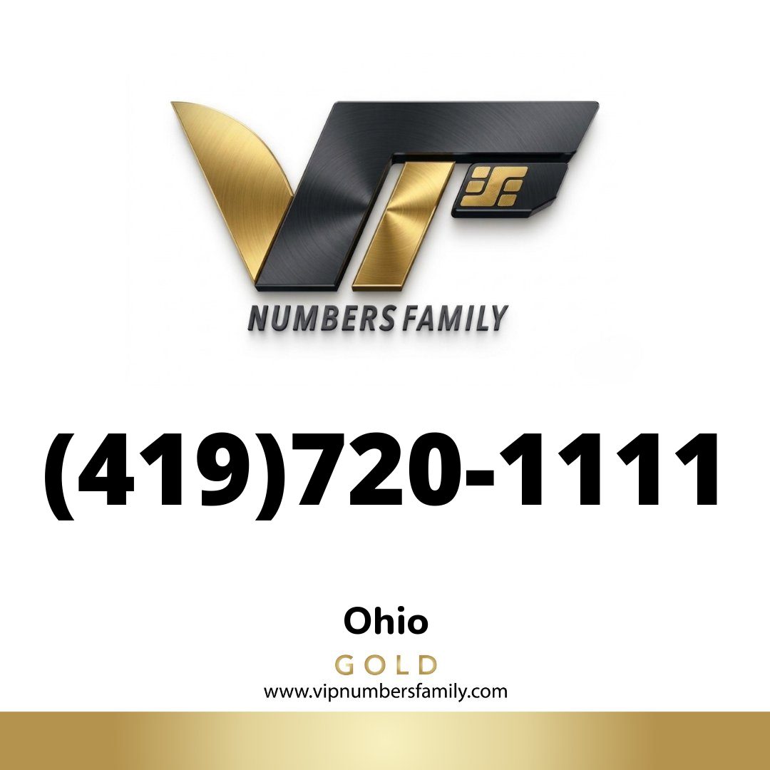 Gold VIP Number (419) 720-1111