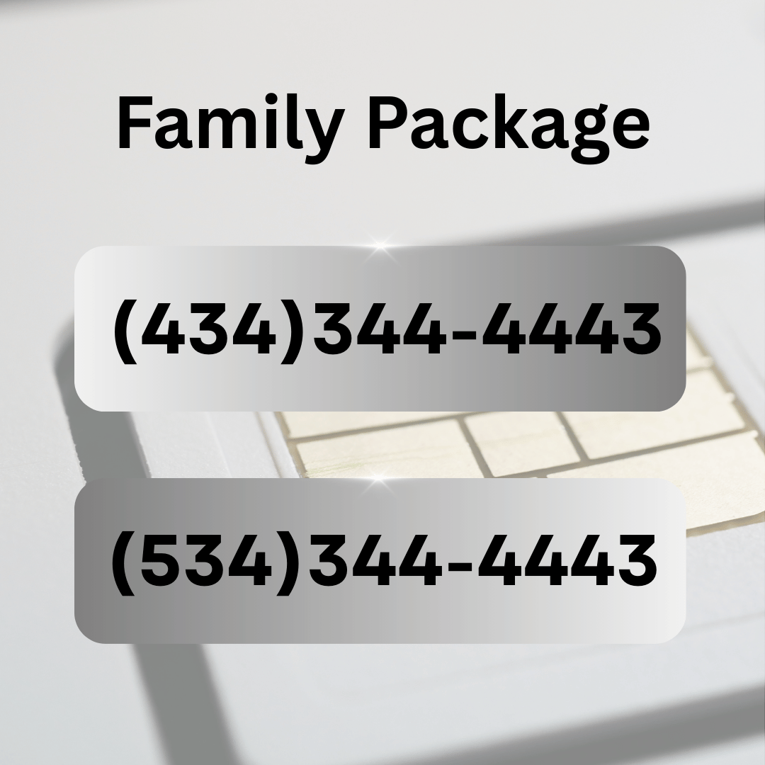 Family VIP Number Package