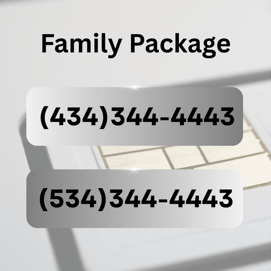 Family VIP Number Package