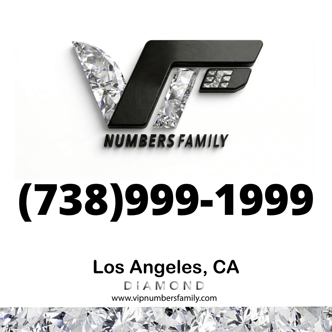 Diamond VIP Number (738) 999-1999