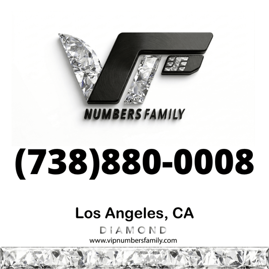 Diamond VIP Number (738) 880-0008