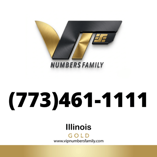 Gold VIP Number (773) 461-1111