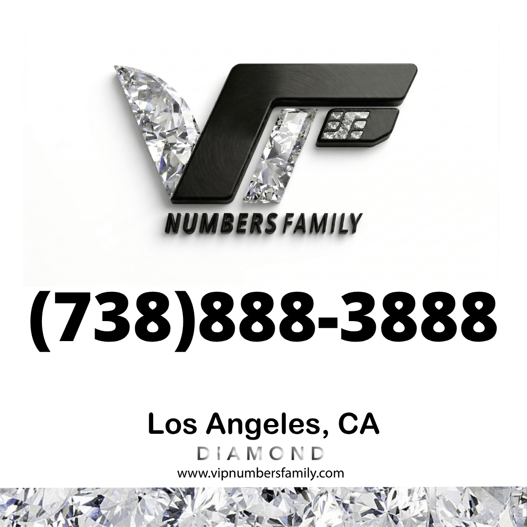 Diamond VIP Number (738) 888-3888