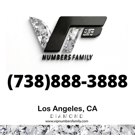 Diamond VIP Number (738) 888-3888