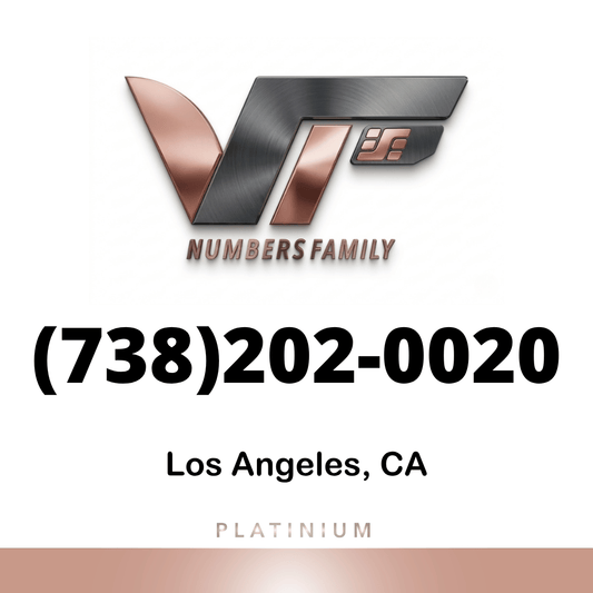 Platinum VIP Number (738) 202-0020