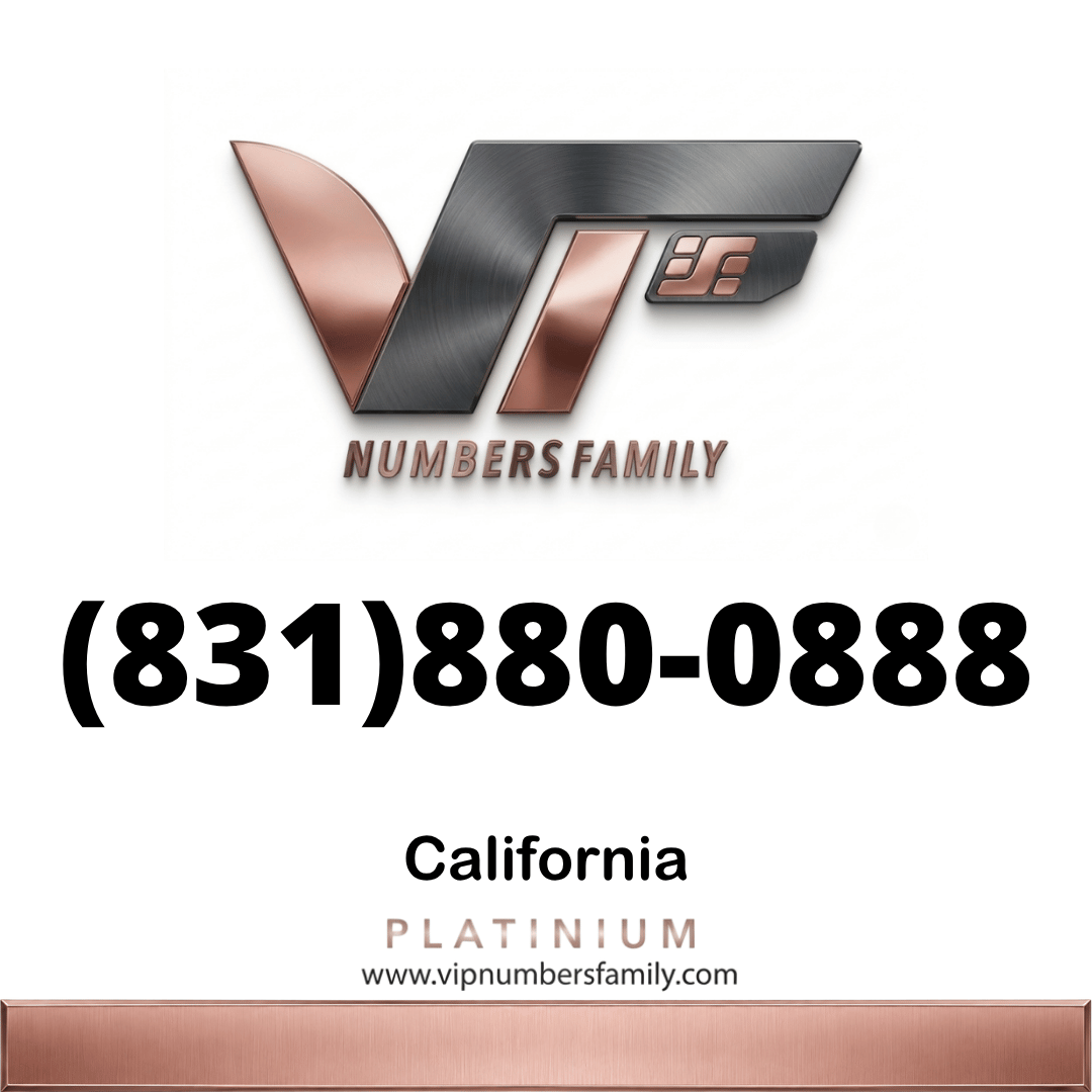 Platinum VIP Number (831) 880-0888