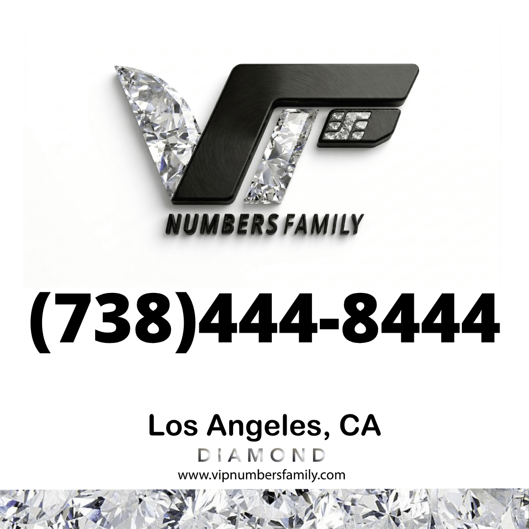Diamond VIP Number (738) 444-8444