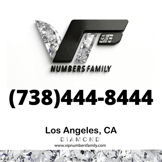 Diamond VIP Number (738) 444-8444