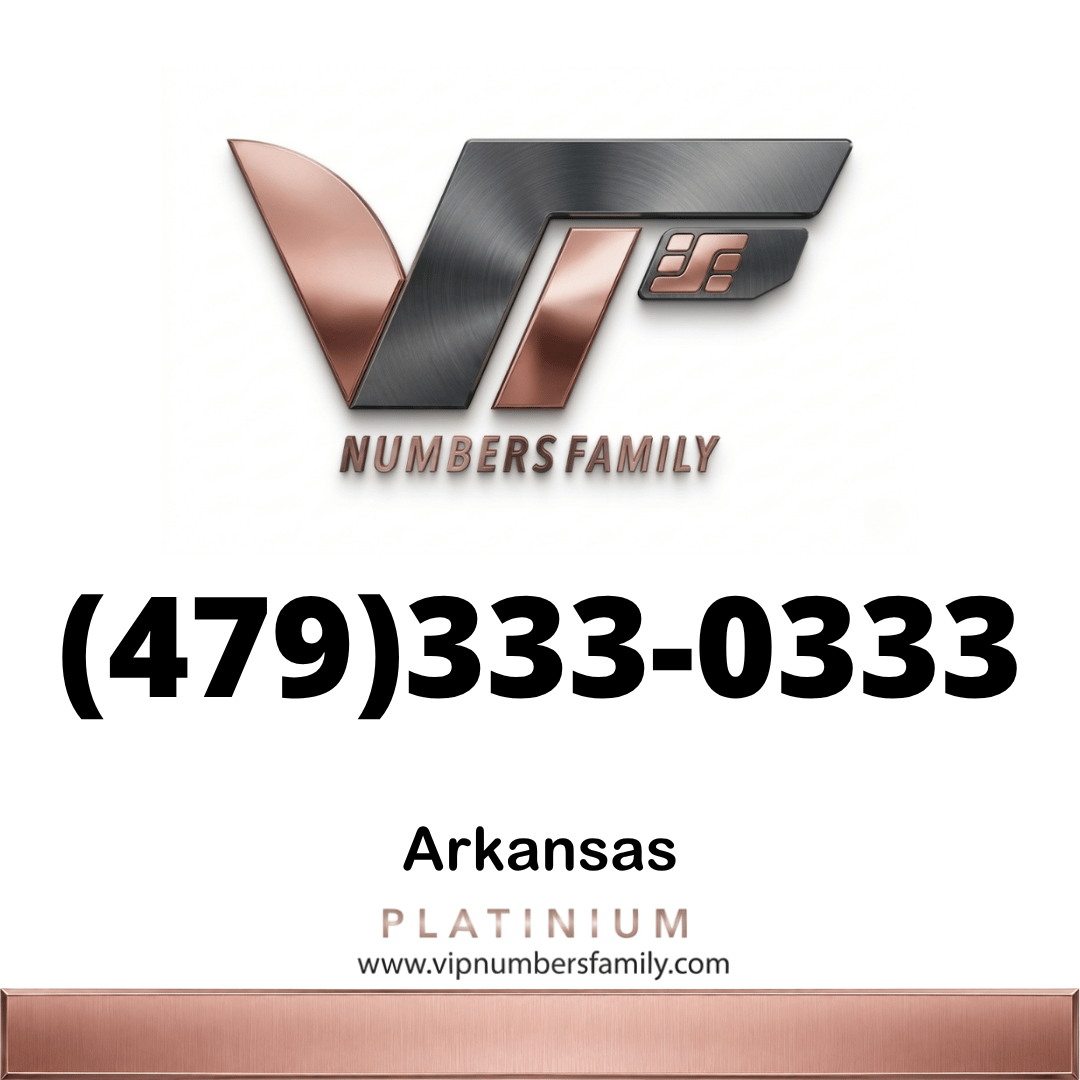 Platinum VIP Number (479) 333-0333