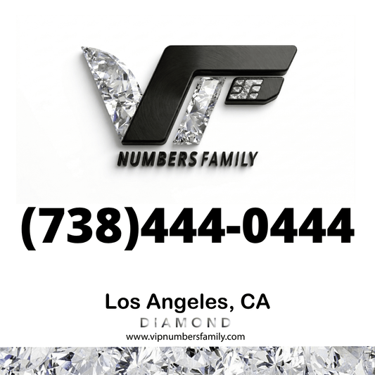 Diamond VIP Number (738) 444-0444