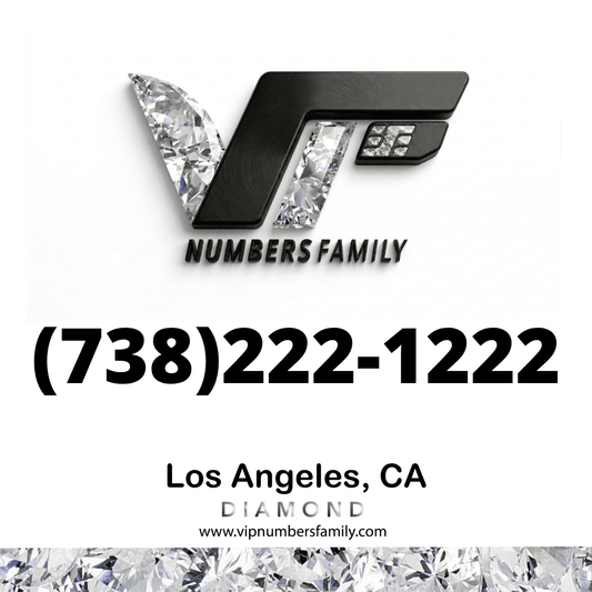 Diamond VIP Number (738) 222-1222