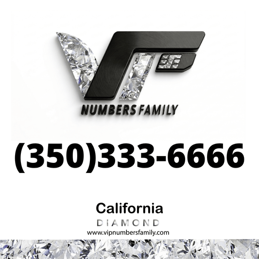 Diamond VIP Number (350) 333-6666