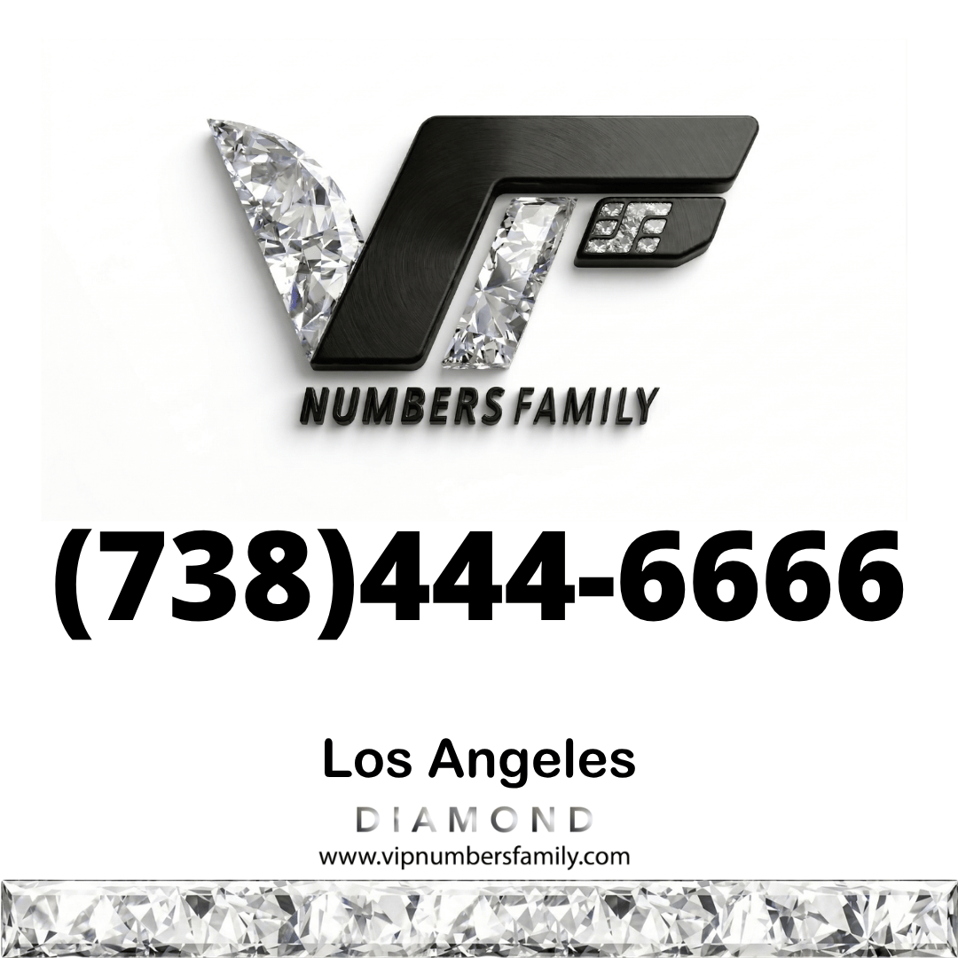 Diamond VIP Number (738) 444-6666