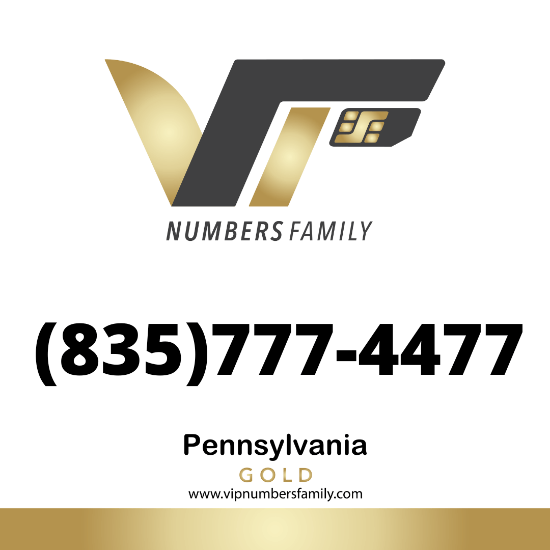 Gold VIP Number (835) 777-4477