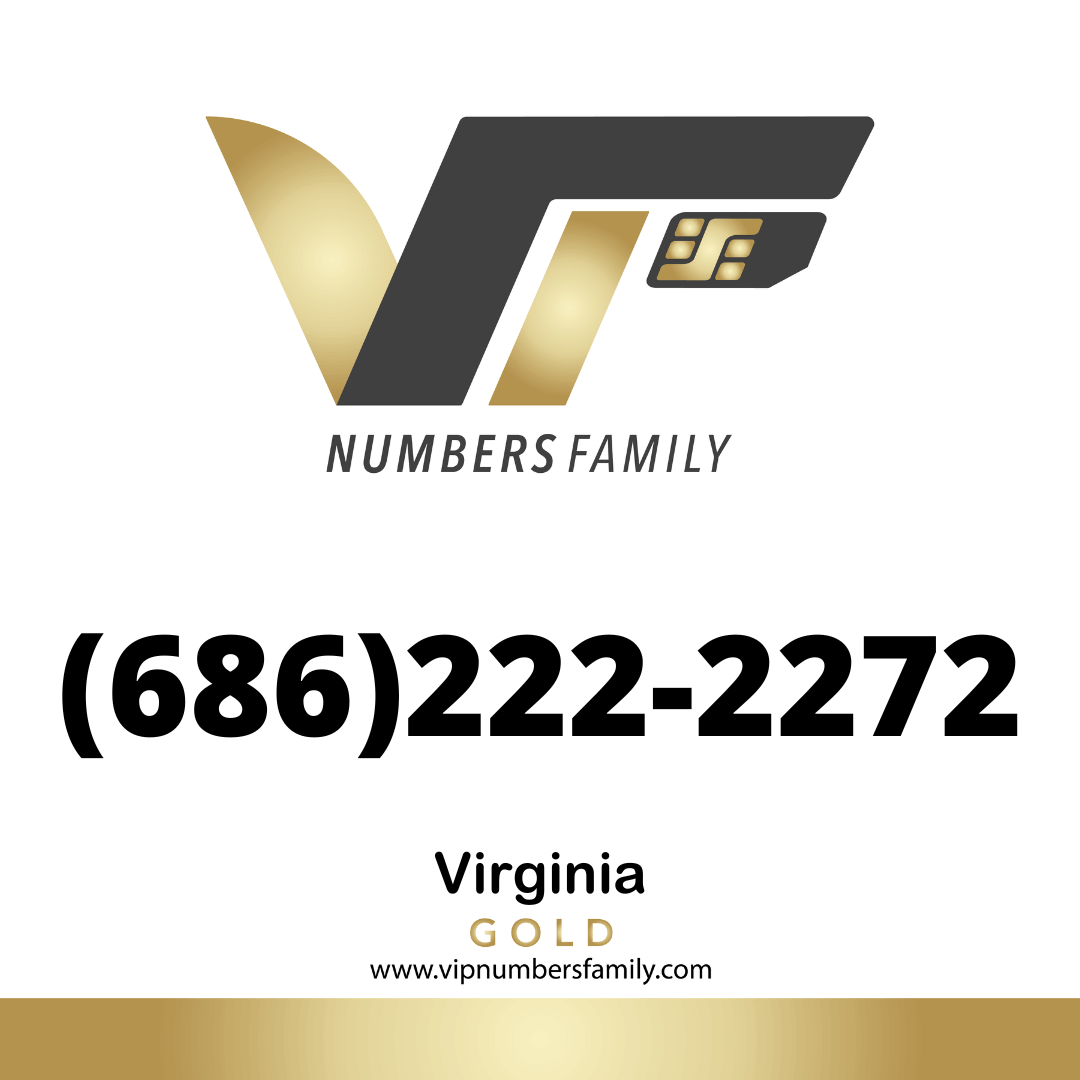 Gold VIP Number (686) 222-2272
