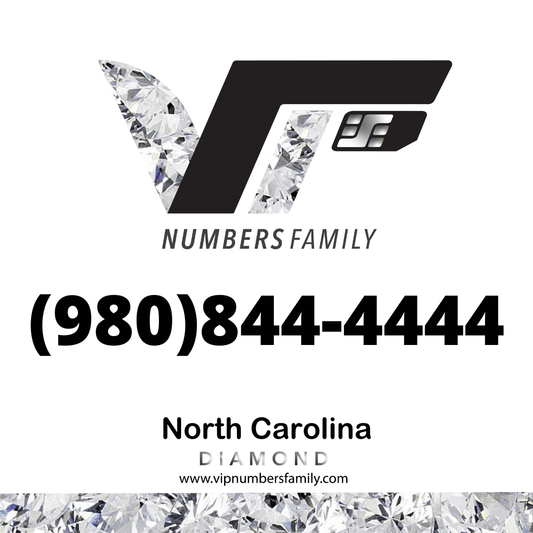Diamond VIP Number (980) 844-4444