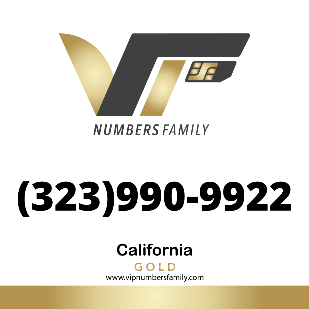 Gold VIP Number (323) 990-9922
