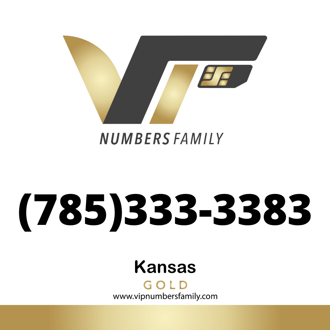 Gold VIP Number (785) 333-3383