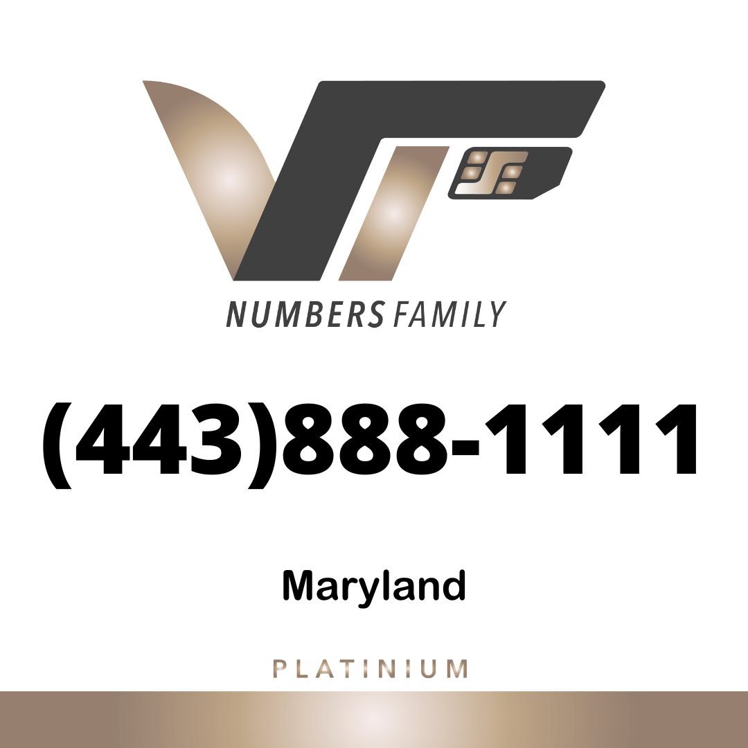 Platinum VIP Number (443) 888-1111