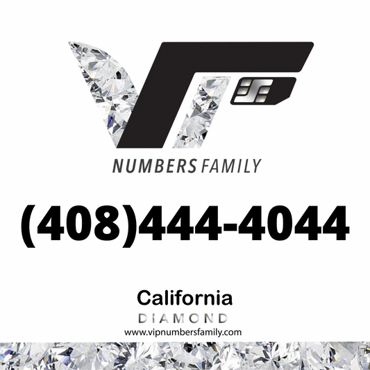Diamond VIP Number (408) 444-4044