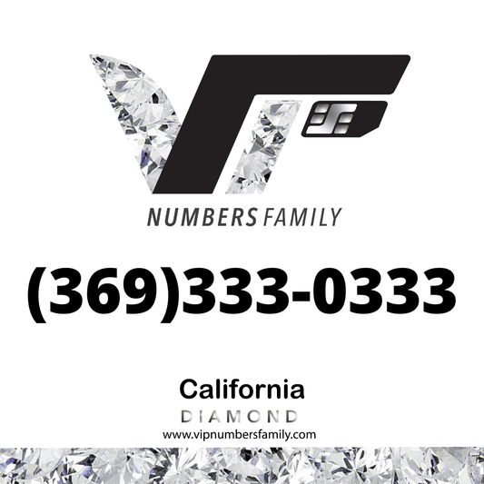 Diamond VIP Number (369) 333-0333