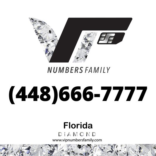 Diamond VIP Number (448) 666-7777