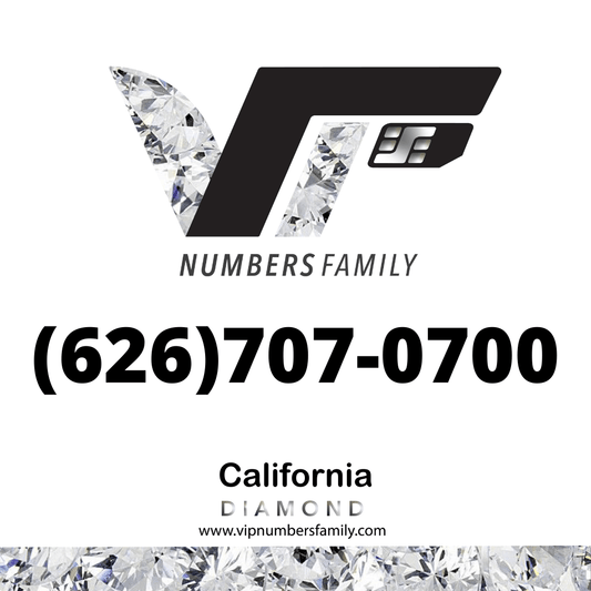 Diamond VIP Number (626) 707-0700