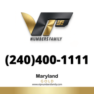 Gold VIP Number (240) 400-1111