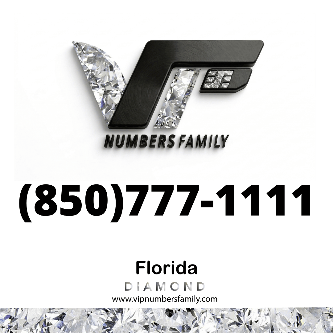 Diamond VIP Number (850) 777-1111