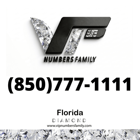 Diamond VIP Number (850) 777-1111