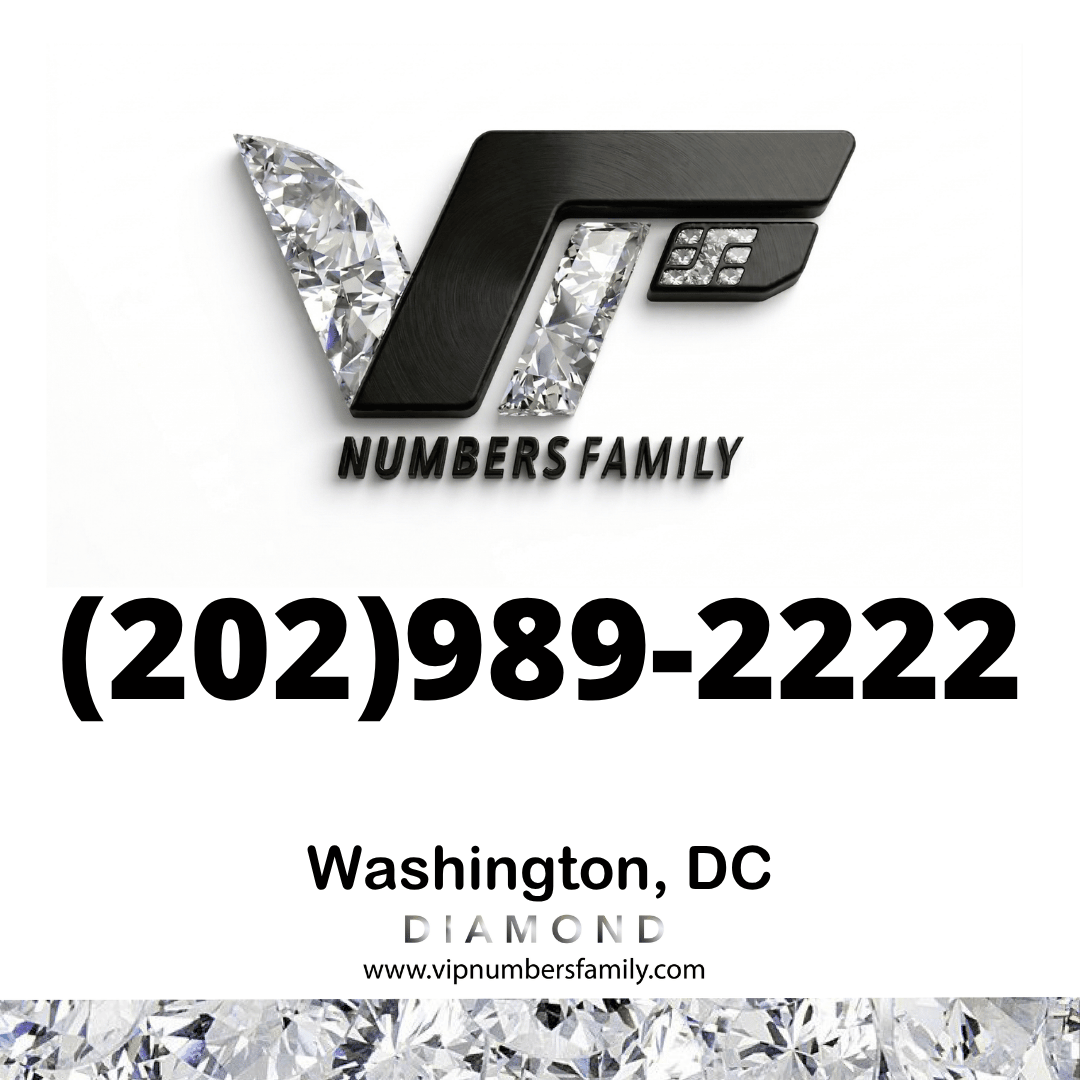 Diamond VIP Number (202) 989-2222