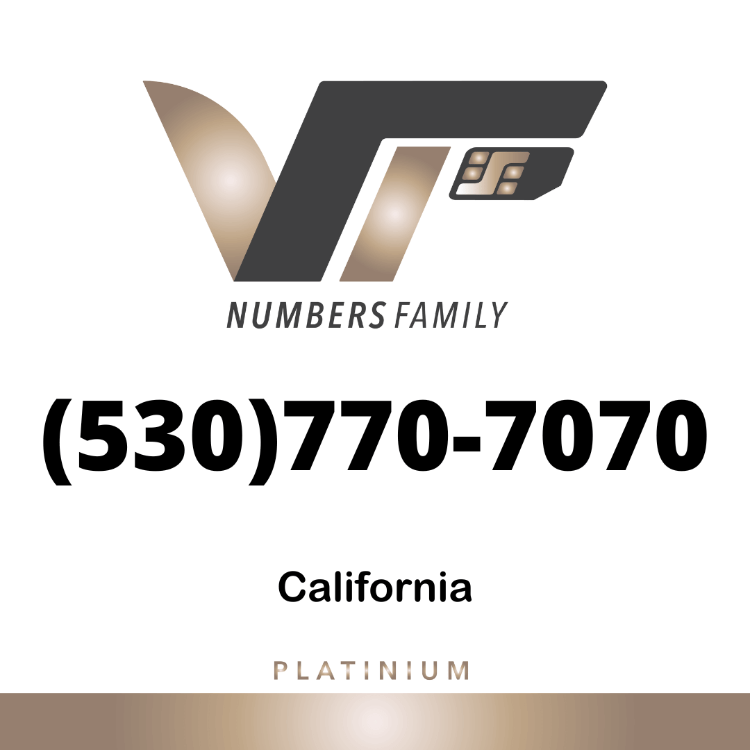 Platinum VIP Number (530) 770-7070