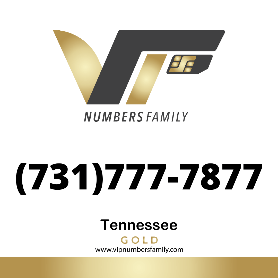 Gold VIP Number (731) 777-7877