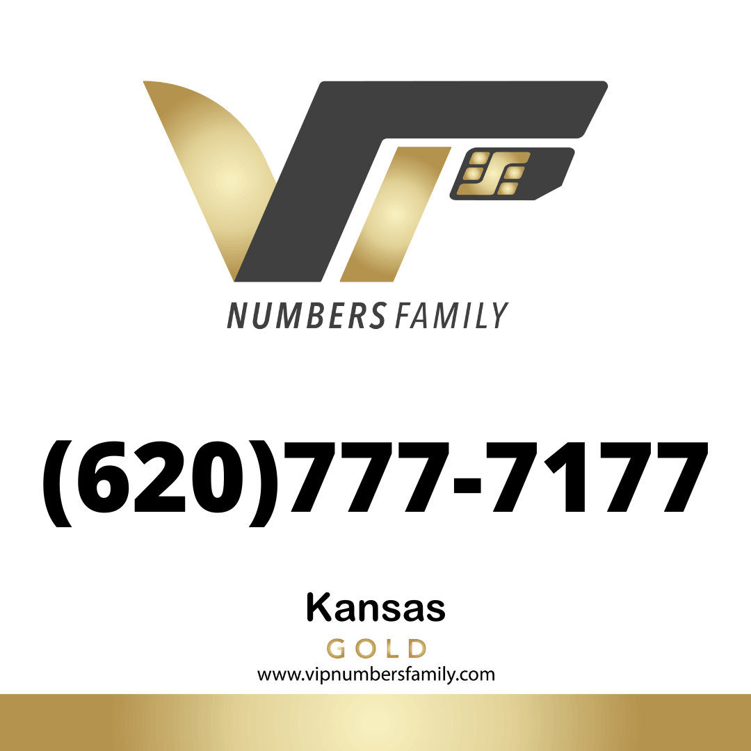 Gold VIP Number (620) 777-7177