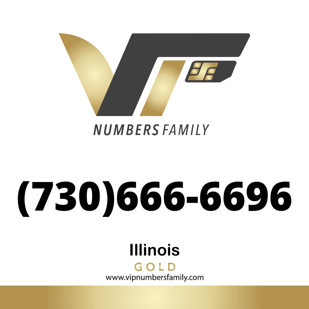 Gold VIP Number (730) 666-6696