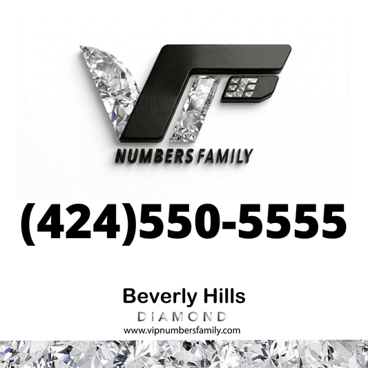 Diamond VIP Number (424) 550-5555