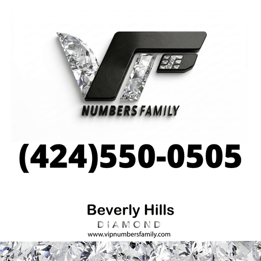 Diamond VIP Number (424) 550-0505