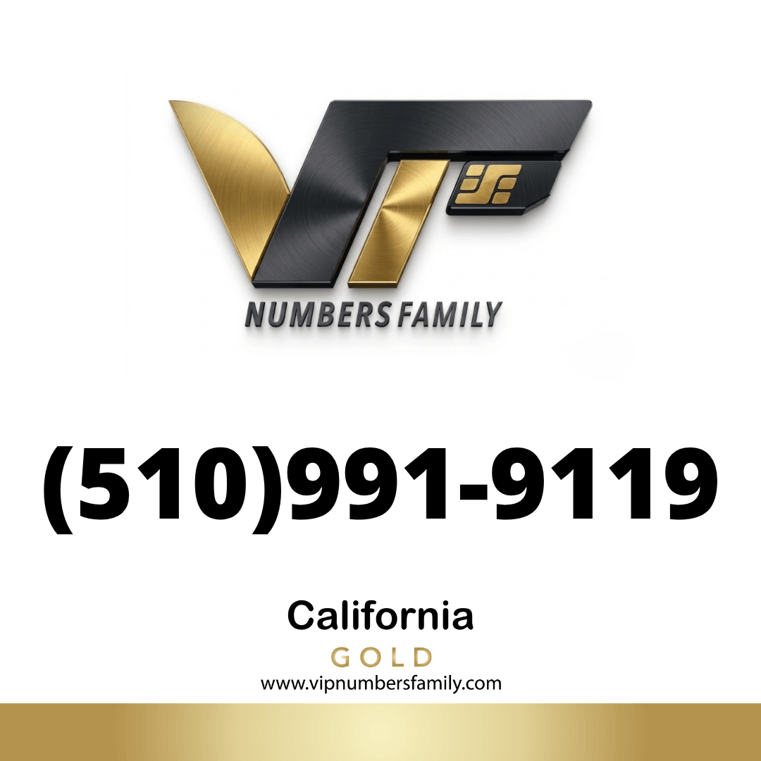 Gold VIP Number (510) 991-9119