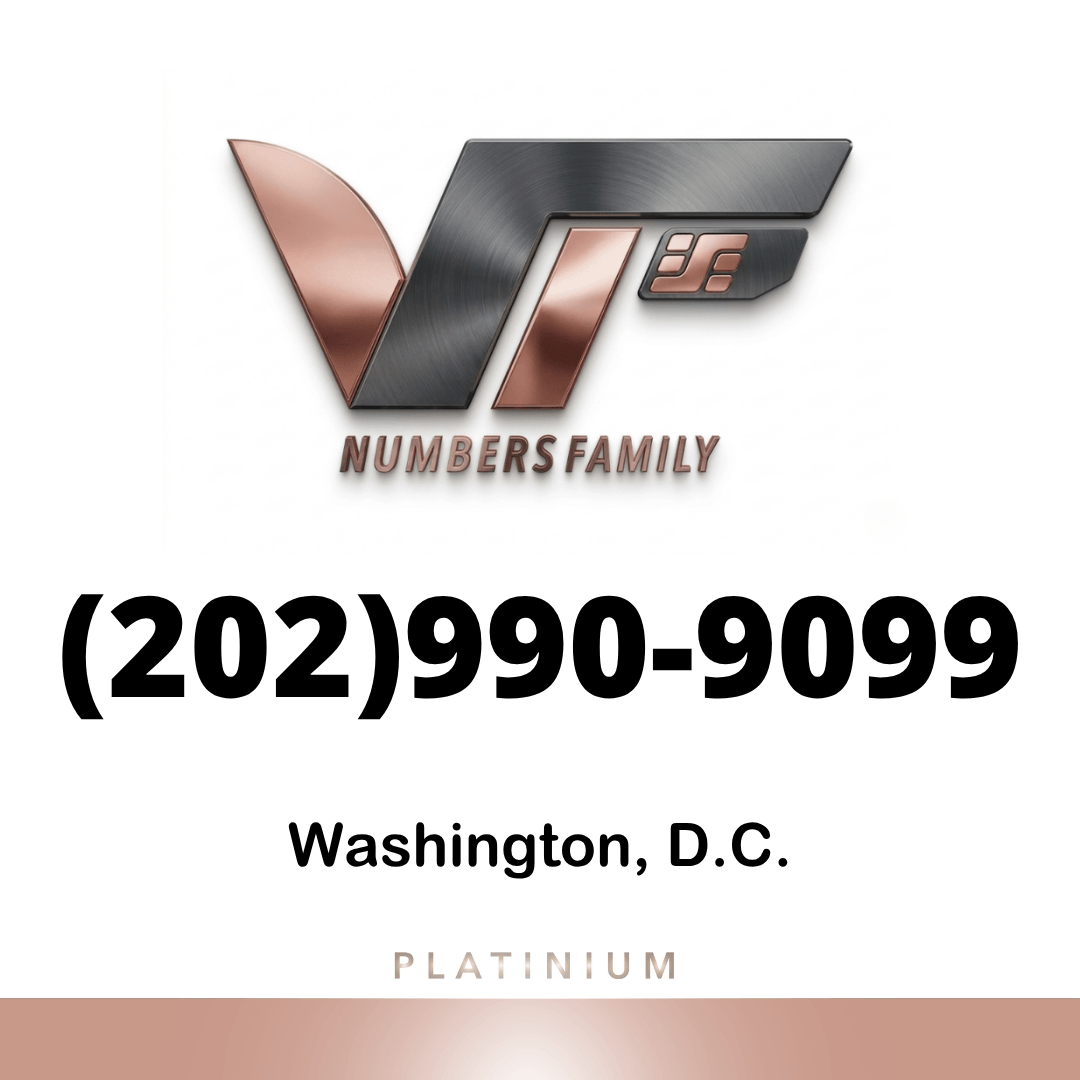 Platinum VIP Number (202) 990-9099