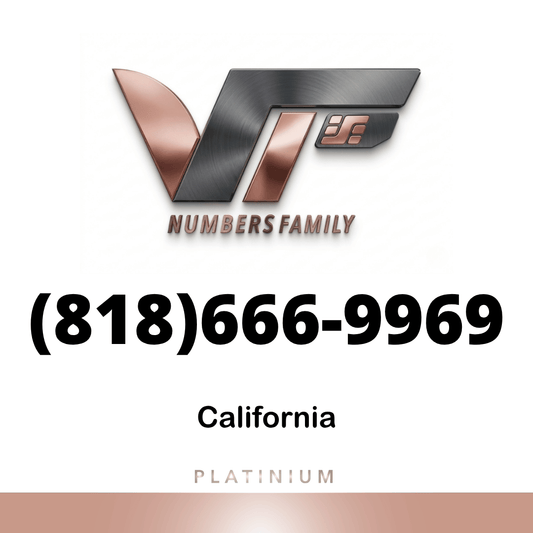 Platinum VIP Number (818) 666-9969