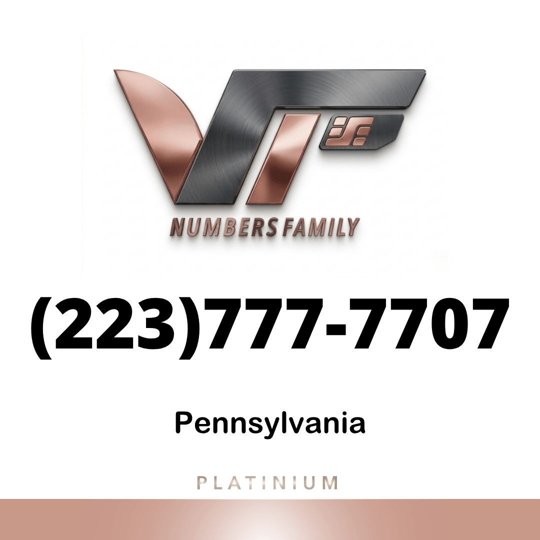 Platinum VIP Number (223) 777-7707
